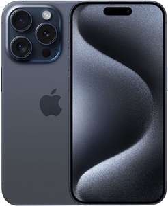 Apple iPhone 15 Pro 128GB Blue Titanium, Unlocked A