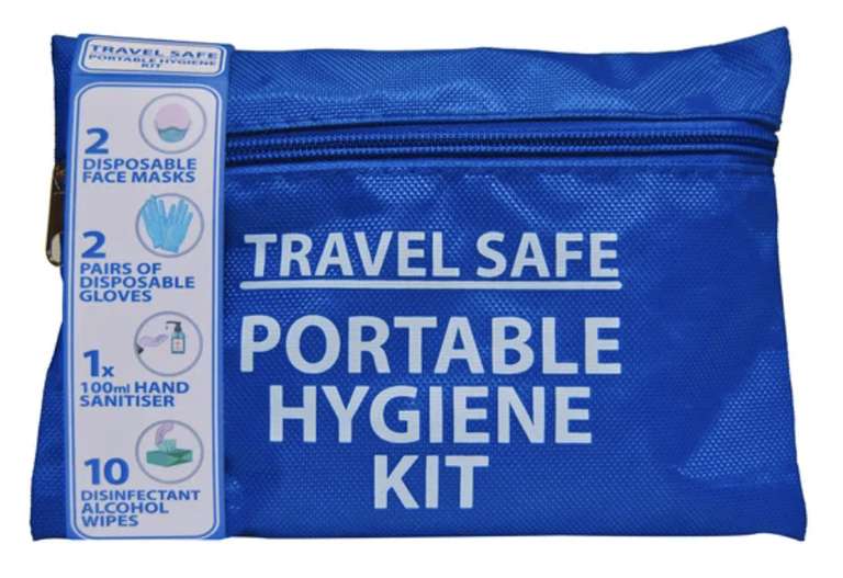 Travel Safe Portable Hygiene Kit - £1.99 + Free Delivery with code - @ TJC