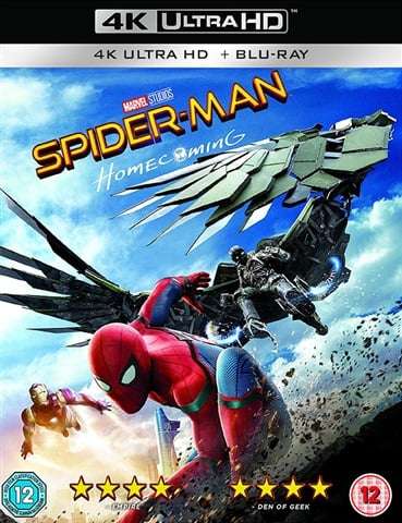 Spiderman Homecoming 4K UHD Used - £4 (Free Click & Collect) CeX