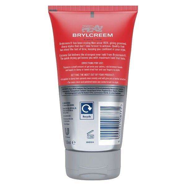 Brylcreem Extreme Hair Gel 150ml: £1.90 + Free Click & Collect @ Superdrug