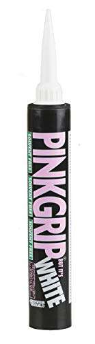 Everbuild Pinkgrip Solvent Free Grab Adhesive, White, 380ml