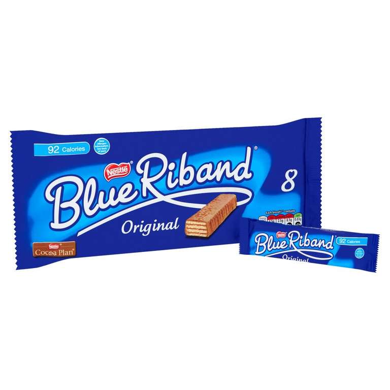 Blue Riband Original 8 Pack (144g) - £1 (Clubcard Price) @ Tesco
