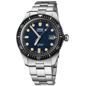 Oris Mens Divers Sixty-Five Bracelet Watch - £1079.99 with code @ House of Watches