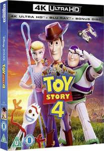 Disney Pixar Toy Story 4 4K UHD Ultra HD Blu Ray New & Sealed £5.99 @ cidmedia/eBay