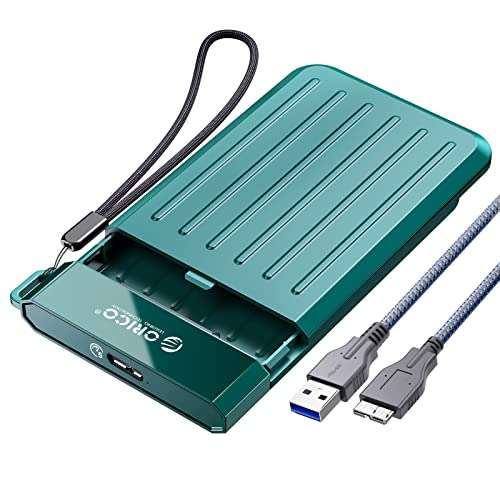 ORICO 2.5 inch Hard Drive Enclosure Portable SATA to USB 3.0 SSD Case with voucher Sold by ORICO Official Store