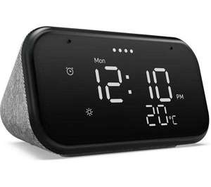 Lenovo Smart Clock Essential with Google Assistant + Up to 3 months Apple Services (New/returning) = £18.99 (free collection) @ Currys