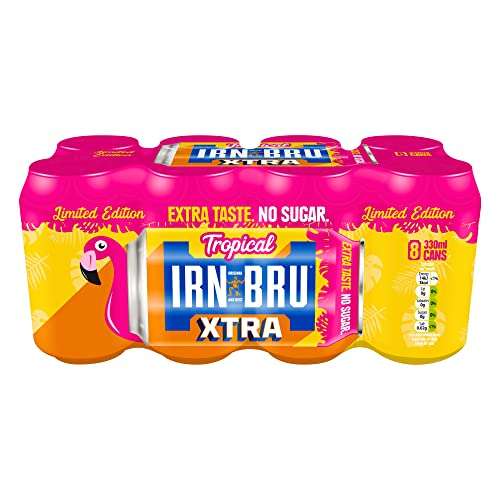 IRN BRU Xtra Tropical Limited Edition Flavour Summer Special X Ml Amazon Hotukdeals