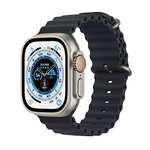 Apple Watch Ultra (GPS + Cellular, 49mm) Smart watch - Titanium Case with Midnight Ocean Band
