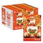 Reese's Santa Disco Lights Pouch, Milk Chocolate and Peanut Butter Miniatures Cups, Party Size pack 20 x72 g - £8.60 @ Amazon