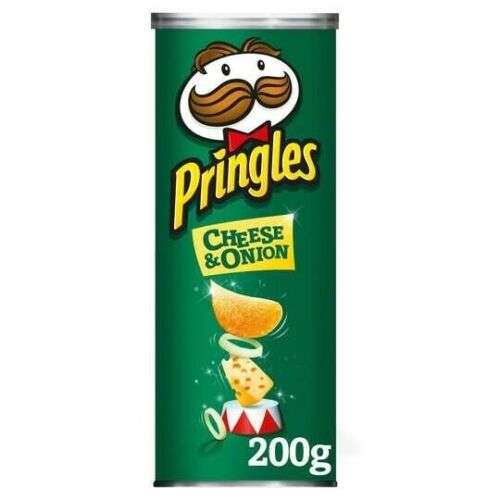 Pringles Cheese & Onion 200g £1.24 found in-store at Tesco, Ormskirk Burscough Bridge