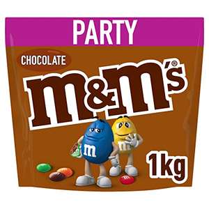 M&M'S Milk Chocolate Party Bag 1Kg (Subscribe & Save = £6.75)