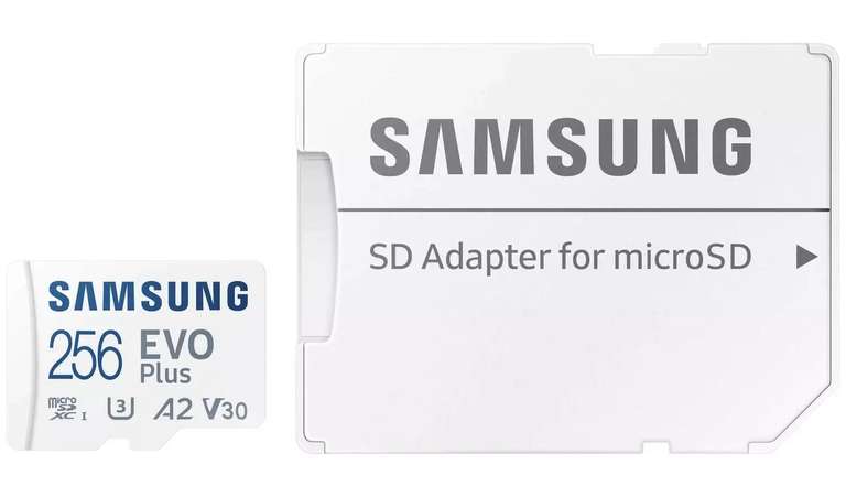 Samsung 256gb evo plus micro sd card - £17.99 (Free Collection) @ Argos