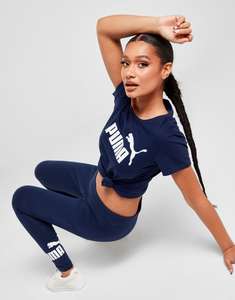 Blue Puma Core Leggings - £4 (+£3.99 Delivery) With Code @ JD Sports