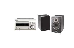 Denon RCDM41 DAB receiver, CD Player and Wharfdale Speakers - Mini System & Speakers £249 at Richer Sounds - Order In-store