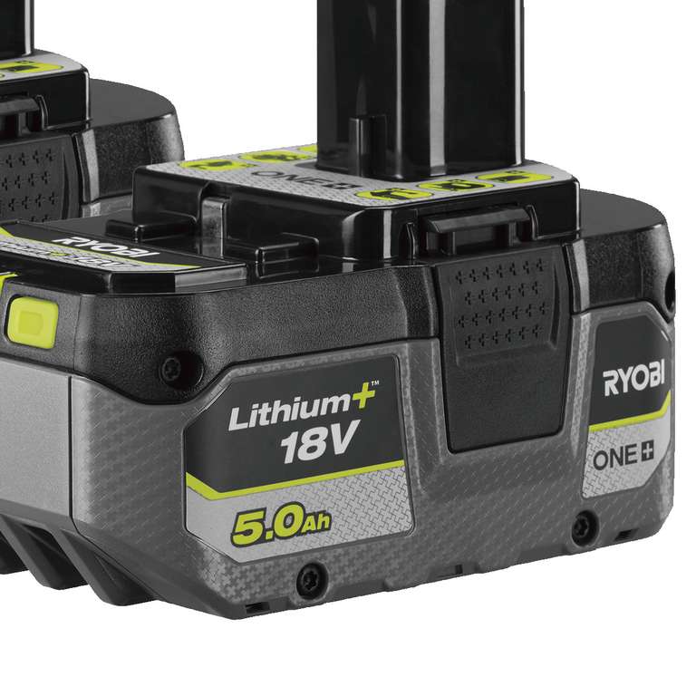 18V ONE+ Lithium+ 5.0Ah Battery Twin Pack (RB1850X2) - £99.99 Delivered @ Ryobi