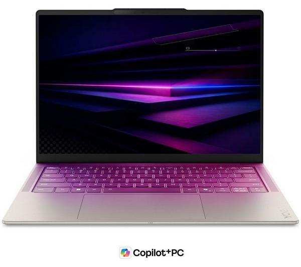 LENOVO Yoga Slim 7 14" Laptop - Intel Core Ultra 5 322, 512 GB SSD, 16GB RAM WIFI 7, Seashell With BLC/DFC/HSD/EPP