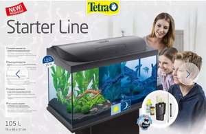 Tetra Starter Line 105L LED Fish Tank - Free click and collect