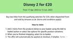 Disney 4K Blu-Ray - 2 for £20 @ Amazon