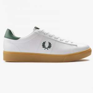 Fred Perry Spencer Leather Trainers (Sizes 3 - 12) - £37.50 + Free Delivery & Returns @ Fred Perry