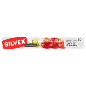 Silvex Aluminium Foil 290mm X 50m £6 @ Morrisons