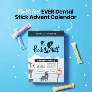 Pooch & Mutt Luxury Dental Stick Advent Calendar - With Code