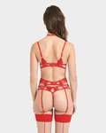 Colette Suspender Harness Red £16.80 + £3.95 delivery (With Code) @ Bluebella