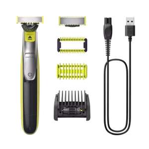 Philips OneBlade 360 for Face & Body with 5-in-1 Adjustable Comb, Body Comb & Skin Guard - Trim, Edge, Shave - QP2834/20