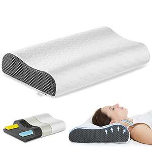 Joynox Cervical Memory Foam Pillow £16.49 (50% voucher applied) @ Amazon / Mohan Limited