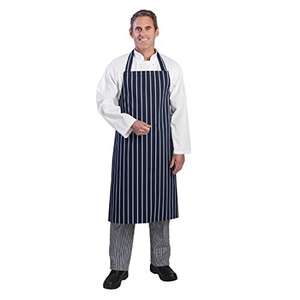 Whites Chefs Apparel A530 Whites Butchers Apron, Navy Stripe £8.70 @ Amazon