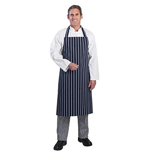 Whites Chefs Apparel A530 Whites Butchers Apron, Navy Stripe £8.70 @ Amazon