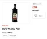 Slane Whiskey 700ml - £20 (Clubcard Price) @ Tesco (+£10 Cashback via CheckoutSmart)