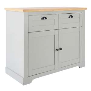 Divine Compact Sideboard - Grey £100 (Free Click & Collect) @ Homebase
