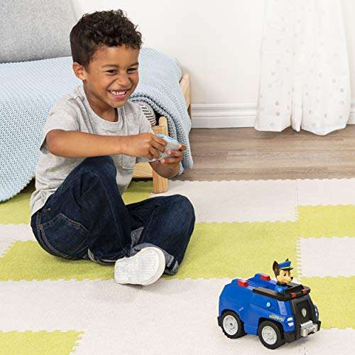 Paw Patrol, Chase Remote Control Police Cruiser with 2-Way Steering - £15.29 @ Amazon
