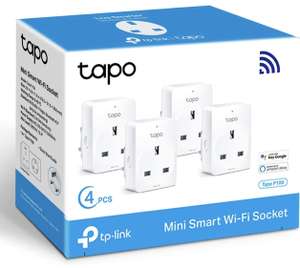 TP-Link Tapo P100 Smart Plug, 4 Pack - £17.98 instore (Members Only) @ Costco