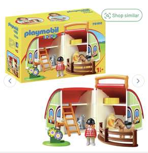 Playmobil 70180 1.2.3 My Take Along Farm £10 @ Argos Free click and collect