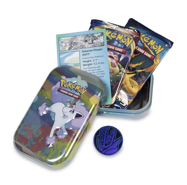 Pokémon 5 Pack Mini Tins with 4 Collector Cards, Sinnoh Stars | hotukdeals