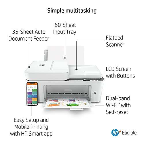 HP Deskjet 4120e All in One Colour Printer with 6 months Instant Ink £37.99 Prime Exclusive @ Amazon