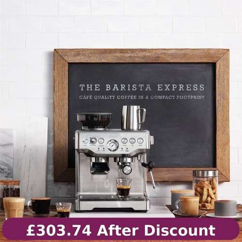 Sage The Barista Touch Impress SES881 Coffee Machine 1700W - £445.49 ...