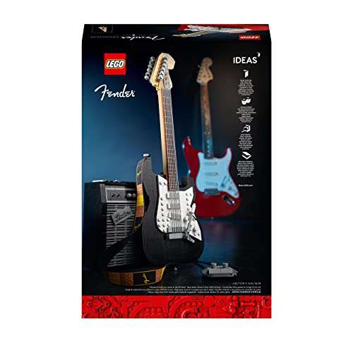 LEGO 21329 Ideas Fender Stratocaster DIY Guitar Model Building Set Used/Very Good £72.58 @ Amazon Warehouse