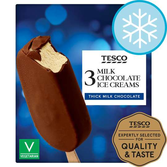 Tesco Milk Chocolate/White chocolate/Almond/Caramel £1 Clubcard Price @ Tesco