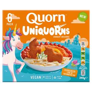 Quorn Uniquorns Crunchy Unicorns 240g £2.00 @ Iceland