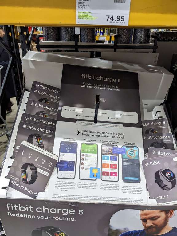 Fitbit Charge 5 £89.98 @ Costco Oldham