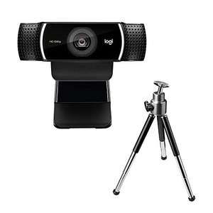 Logitech C922 PRO Webcam with tripod Used - Like New £43.71 @ Amazon Warehouse Germany