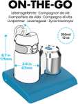 Ion8 Leak Proof Kids Water Bottle, BPA Free, Lemons, 350 ml 12 oz