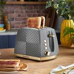 Russell Hobbs 26392 Groove 2 Slice Toaster £17.97 @ Amazon