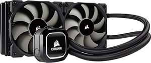 Corsair Hydro H100 x 240 mm Radiator Dual 120 mm PWM Fans Liquid CPU Cooler - Black £58.08 @ Amazon