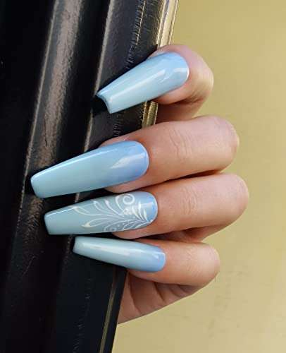 AIMEILI Gel Nail Polishes Blue Gel Polish Set Soak Off UV LED Nail Salon Set Gel Varnish Manicure Set - £11.22 @ Amazon