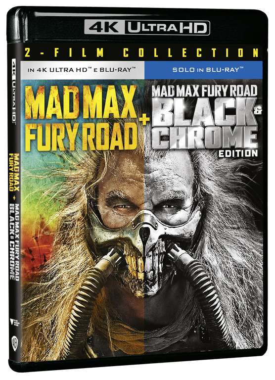 Mad Max Fury Road + Black & Chrome (4K Ultra HD + Blu-ray)