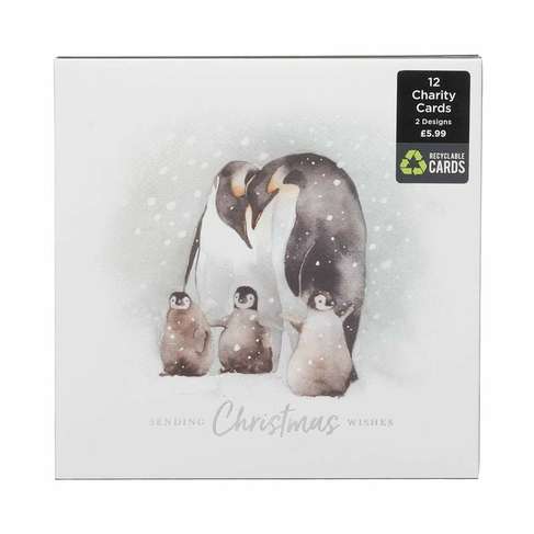 12 Pack - Christmas Cards (20 Designs) - 98p + Free Delivery With Code @ WH Smith