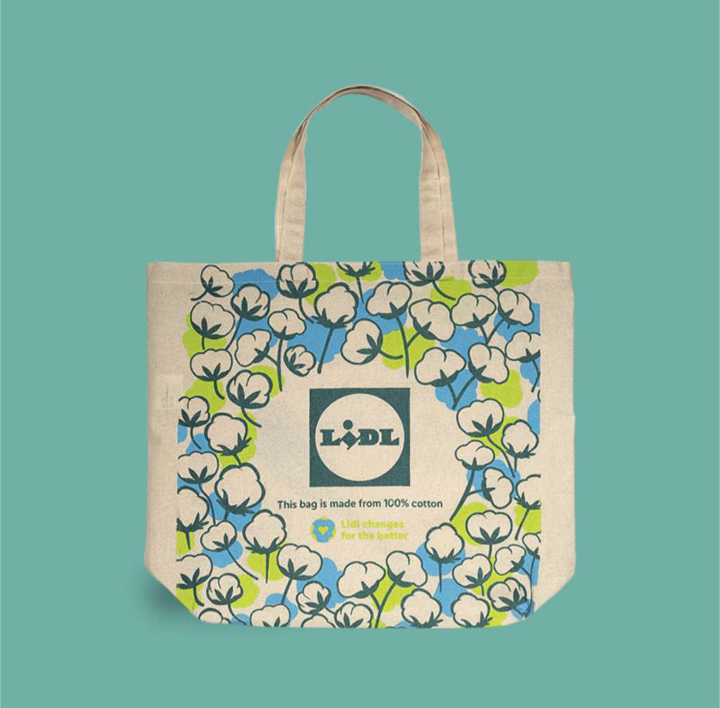 Free Cotton Tote Bag - New Users on Lidl+ App - No Min Spend | hotukdeals